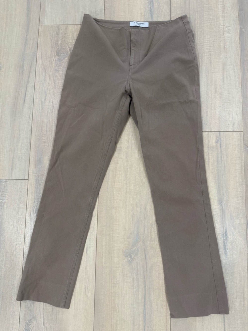 MM Lafleur Light Brown Tailored Chinos
